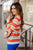 Mixed Stripes Ribbed Trim Sweater - Betsey's Boutique Shop -