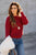 Thick Knit Ribbed Trim Sweater - Betsey's Boutique Shop -