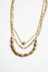 Bel Koz Elongated Clay Bead Layered Necklace