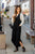 Woven Textured Side Slit Jumpsuit - Betsey's Boutique Shop -