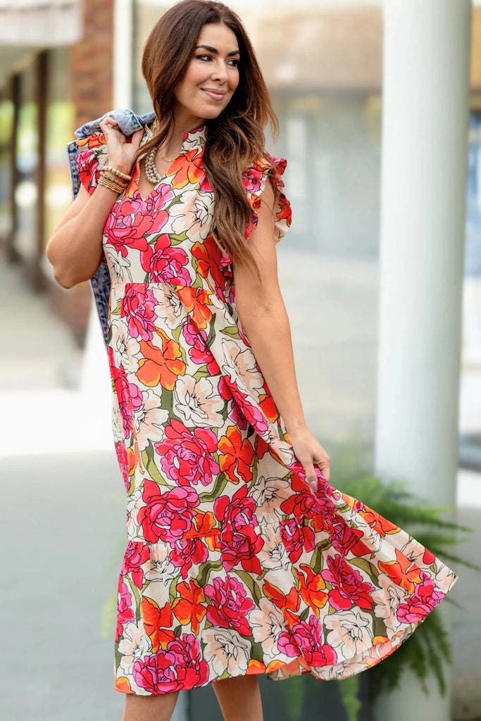 chinese dress ladies Find You Well Burgundy Red Plaid Dress – Shop the Mint main image 1