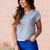 Pop Stitch Stripe Tee