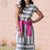 Bold Stripe Midi Dress