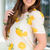 Lovely Lemon Short Sleeve Blouse
