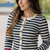 Effortlessly You Striped Cardigan