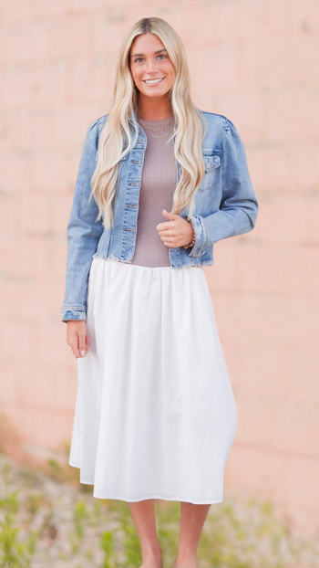 Ribbed Knit Top Midi Dress