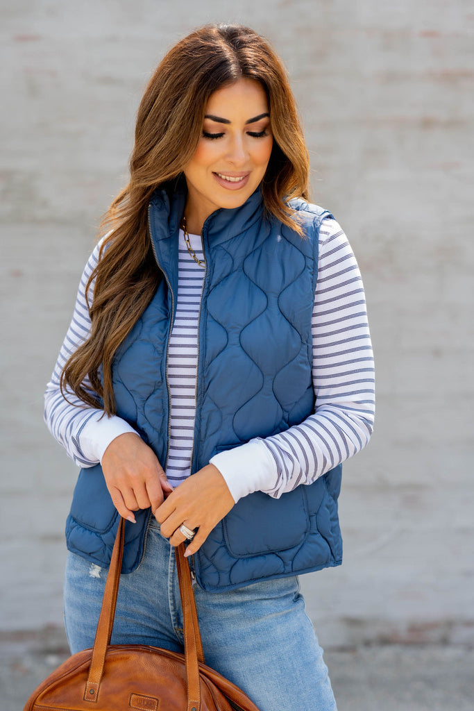 Pocket Puffer Vest - Betsey's Boutique Shop