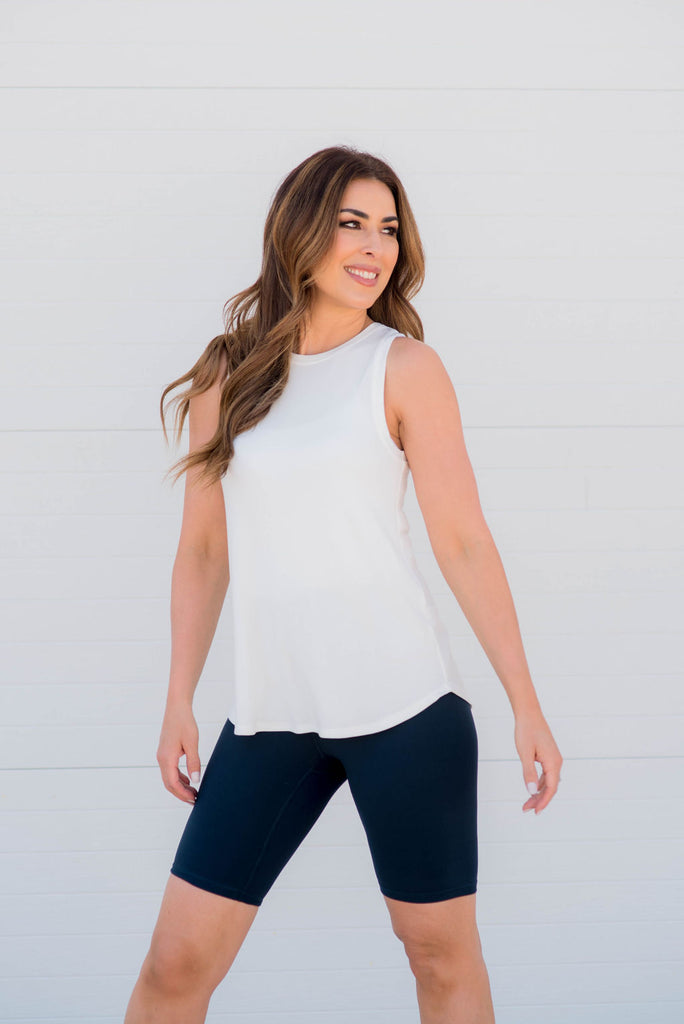 Basic Ribbed Tank - Betsey's Boutique Shop -