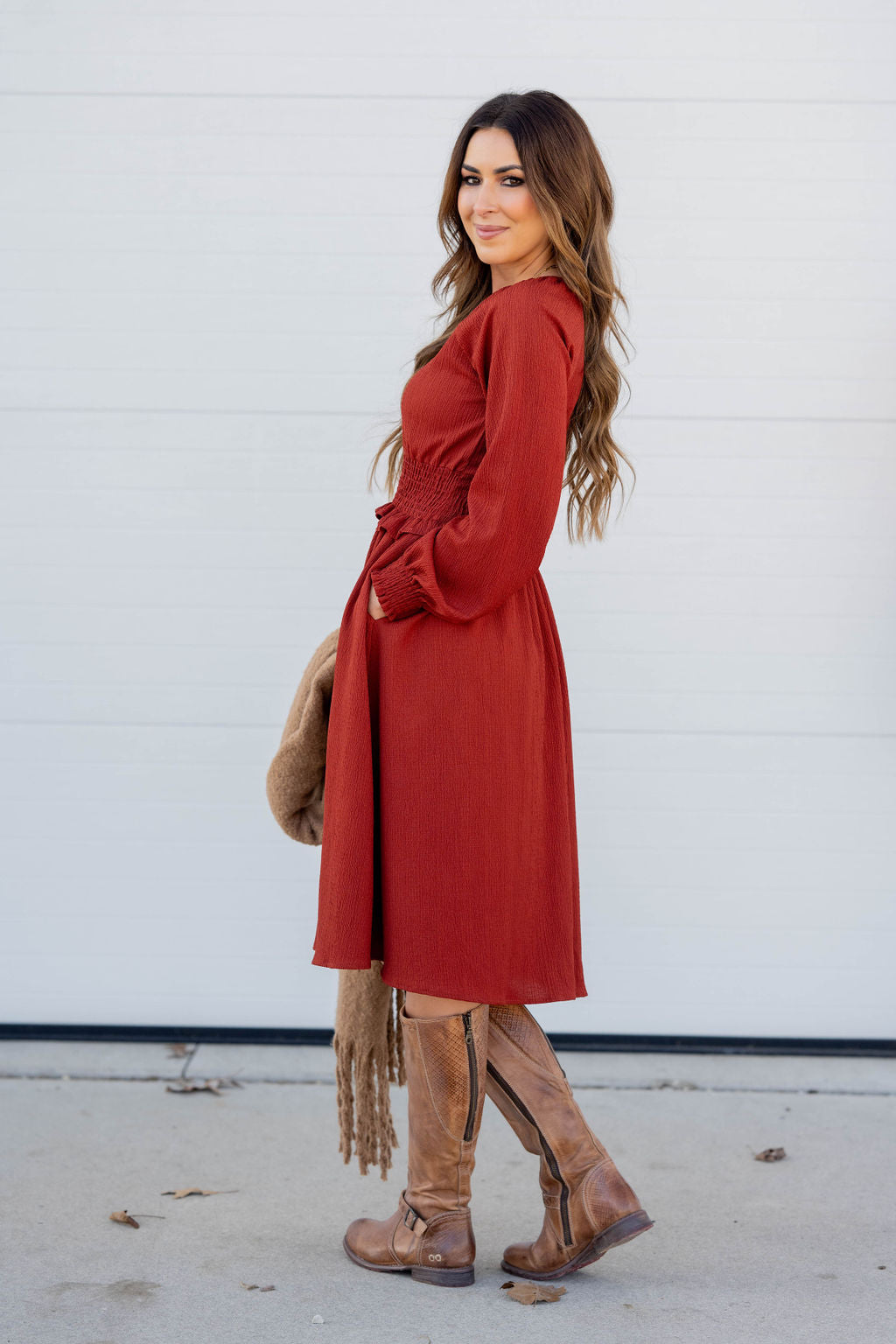 cinched long sleeve dress Siren Gaze Blue Elegant Waist Cinched Long Dress Wedding Guest Women Maxi Summer Party Formal Gowns Off Shoulder Flare Sleeve Flared Hem A-L,XL