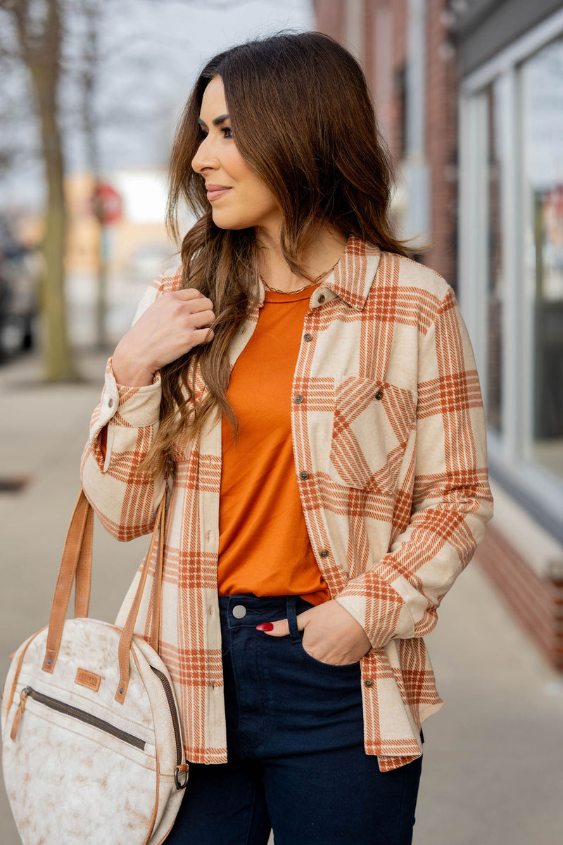 ! Rustic Plaid Flannel - Betsey's Boutique Shop