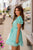 Daisies Ruffle Accented Wrap Dress - Betsey's Boutique Shop -
