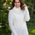 Ribbed Cowl Neck Sweater