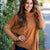Double Lined Faux Poncho Style Sweater