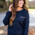 Contrast Charm Pocket Sweater