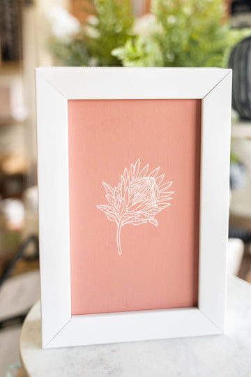 Blush Flower Wall Art