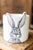 Cement Flopsy Rabbit Pot