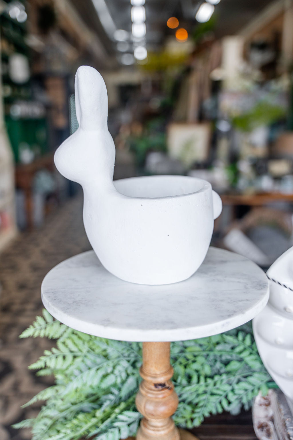 white rabbit succulent planter White Rabbit Planter