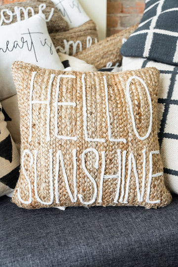 Hello Sunshine Pillow