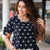 Bow Tie Sleeve Blouse