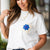 Crochet Daisy Accented Tee