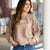 Farm Wives Social Club Ribbed Graphic Crewneck