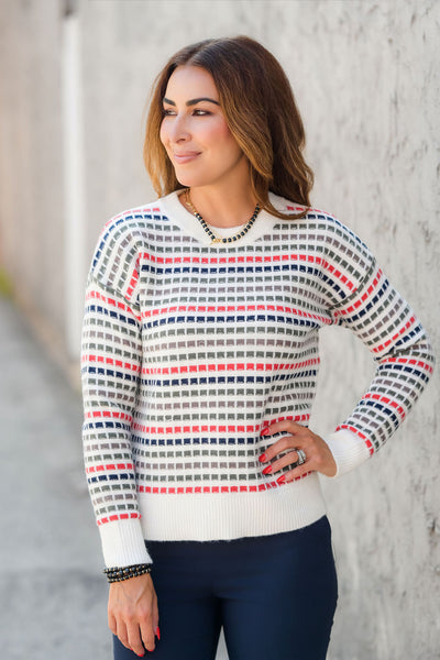 Wrapped in Color Sweater