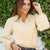 Simply Striped Ruffle Blouse