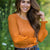 Swiss Dot Sheer Cinched Sleeve Blouse