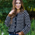 Coffee Break Striped Cardigan