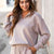 Day to Day Taupe Scuba Quarter Zip
