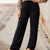 Casual Confidence Black Wide Leg Pants