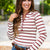 Stripes in Season Henley Top