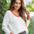 Gentle Glow V-Neck Sweater