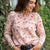 Blushing Blooms Sweater