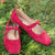 Corky's Layover Red Flats