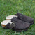 Corky's Distracted Chocolate Faux Suede Clogs