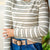 Country Roads Striped Long Sleeve Tee