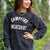 Campfire Sweatshirt Ribbed Graphic Crewneck