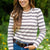 Striped With Ease Long Sleeve Tee
