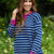 Pop of Contrast Striped Sweater