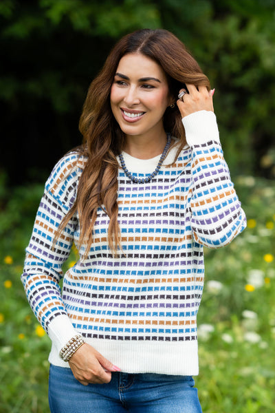 Happy Hues Sweater