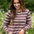 Buttoned & Beautiful Striped Cardigan