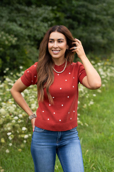 Dotted Darling Sweater Tee