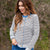 Simply Detailed Striped Cardigan