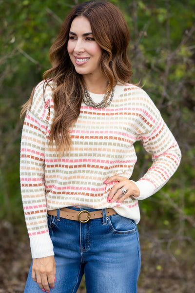 Colorful Impressions Sweater