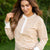 Easy Street Striped Henley Pullover