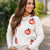 Pumpkin Patch Ivory Embroidered Sweater