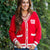 Ohio Spirit Red Varsity Cardigan