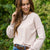 Seasonal Staple Almond Ribbed Top