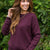 Subtle Stitch Burgundy Sweater